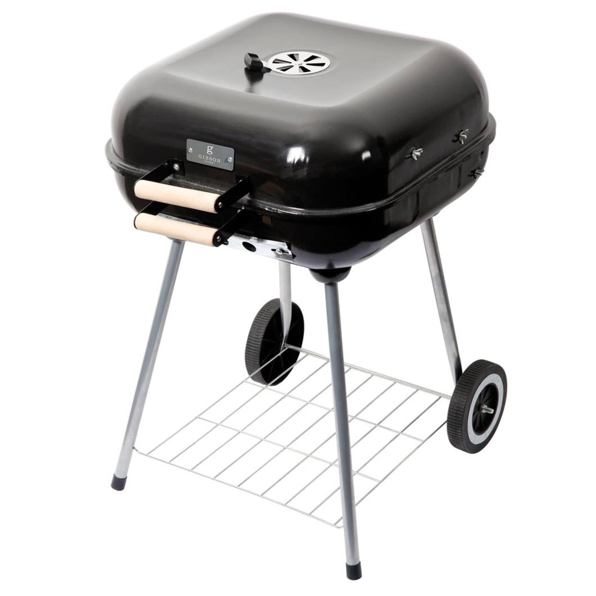 Gibson Home® Catari 18" Black Charcoal BBQ Grill